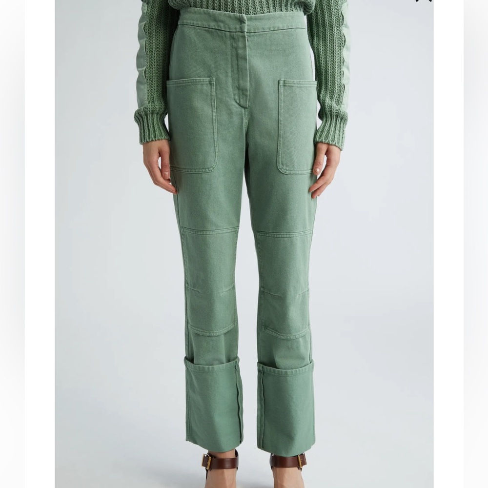 MaxMara Facella Cotton Drill Cargo Pants
